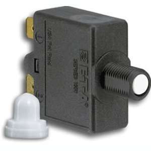   BREAKER 10 AMPS SGL POLE PUSH TO RESET THERMAL   29882 Electronics