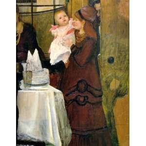   Alma Tadema   24 x 30 inches   The Epps Family Screen