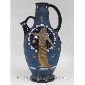  Amphora Vase Numbered Egyptian Motif Ewer