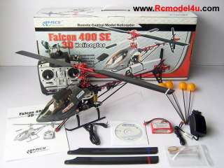 Falcon 400 SE  3D 6 Channel Aerobatic R/C Helicopter   