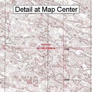  USGS Topographic Quadrangle Map   Ericson, Nebraska 