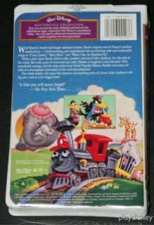 Walt Disney Masterpiece   Dumbo VHS BRAND NEW & SEALED 012257024036 