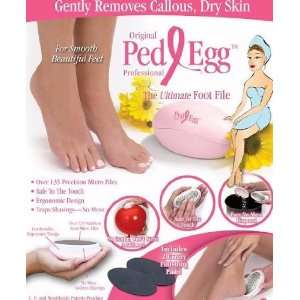  Ped Egg Foot File Breast Cancer Edition