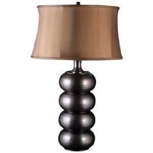  Tapioca Oil Rubbed Bronze Stacked Table Lamp
