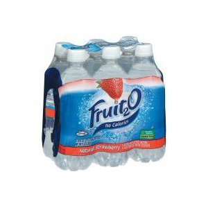  Fruit 2 O Natural Strawberry Purified Water, 16 OZ (Case 