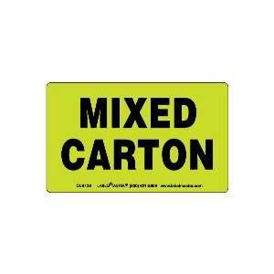  Mixed Carton Label