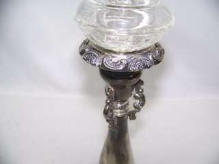 WALLACE BROTHERS OIL PEG LAMP CANDLE HOLDERS  