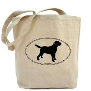  Black Lab Outline Pets Tote Bag by  Beauty