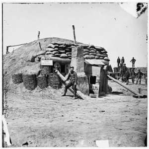   , Va. Bomb proof quarters, Fort Sedgwick Fort Hell