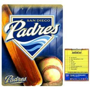  MLB San Diego Padres Clip Board