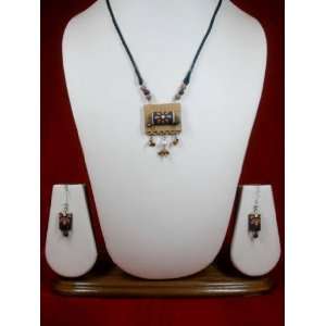  Designer Fashion Terracotta Jewellery Set (Hand Made 