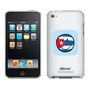  Smiley World Cuban Flag on iPod Touch 4G XGear Shell Case 
