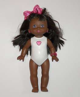 vtg PJ Sparkles black African American baby doll Mattel 1988 lights up 