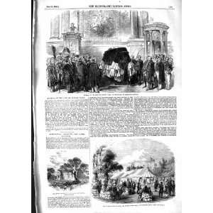   1855 FUNERAL EDWARD PARRY GREENWICH HOSPITAL WATFORD