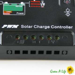 20A PWM Solar Panel Charger Controller Conveter Regulator Auto 12V 