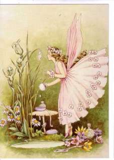 IDA RENTOUL OUTHWAITE Fairy Cards Preparing for Ball  