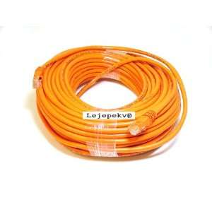  50FT 350MHz UTP Cat5e RJ45 Network Cable   Orange 