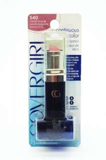 COVERGIRL LIPSTICK CONTINUOUS COLOR #540 MIDNIGHT MAUVE  