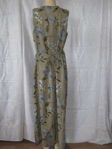 AGB Byer California Sleeveless Floral Dress Size Large  