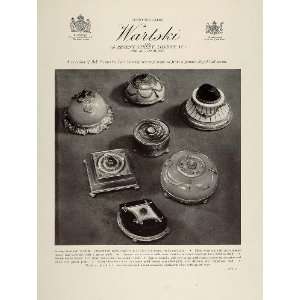   Bell Push Pushes Carl Faberge   Original Print Ad