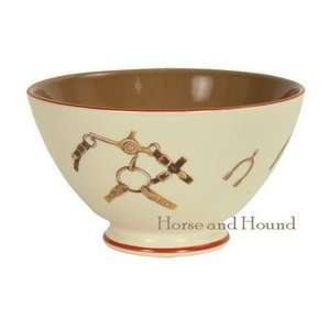  Chantilly Equestrian Footed Bowl by Niderviller