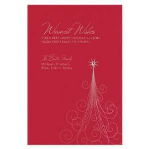  Chic Tree Holiday Cards 