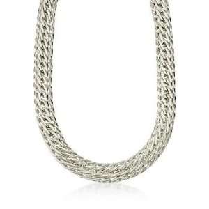  Sterling Silver Link Necklace Jewelry