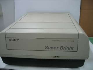 Sony VPH 1001Q Super Bright Video Projector  