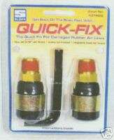 Quick Fix for 3/8 Rubber Air Brake Hose 3/8 Fittings  