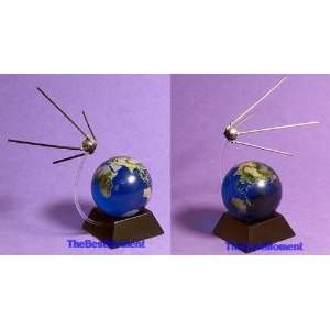   SPACE EXPLORATION MODEL SOVIET SATELLITE SPUTNIK EARTH Toys & Games