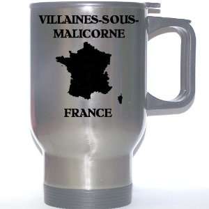  France   VILLAINES SOUS MALICORNE Stainless Steel Mug 