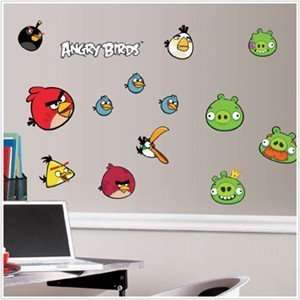  Angry Birds Wall Decals