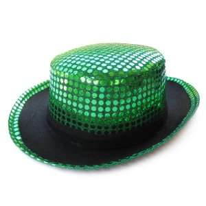  Green Sequin Top Hat ~ Halloween Costume Accessories Toys 