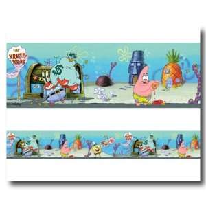  Spongebob Squarepants Krusty Krab Self Stick Wall Border 