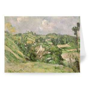 Auvers sur Oise, seen from the Val Harme,   Greeting Card (Pack of 2 
