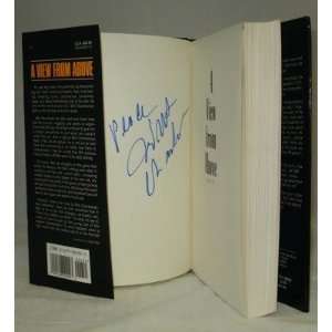 WILT CHAMBERLAIN Autographed VIEW FROM ABOVE Book   Autographed NBA 