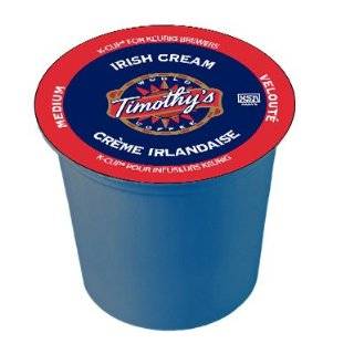   Cream for Keurig Brewers 24 K Cups (3 Pack) by Timothys World Coffee