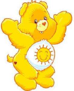 THIS SUNSHINE CARE BEAR IS IN GREAT CONDITION (LIKE NEW) AND WAS NOT 