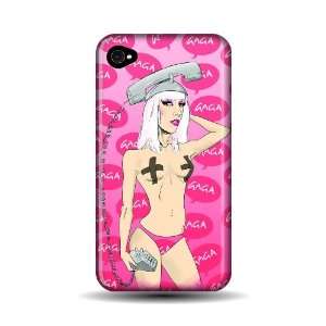  Lady Gaga Style iPhone 4 Case Cell Phones & Accessories