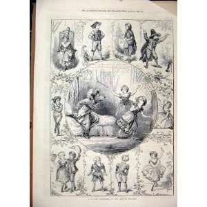   1877 Summer Pantomime Adelphi Theatre Wolf Print