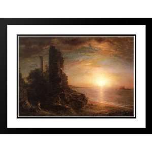  Church, Frederic Edwin 24x19 Framed and Double Matted 