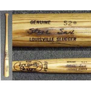 Steve Sax Game Used Louisville Slugger Pro Model Bat   Game Used MLB 