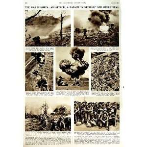   1951 QUEEN MARY PRINCE CHARLES ANNE WAR KOREA NAPALM