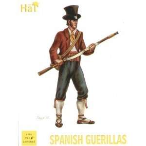  Napoleonic Spanish Guerillas w/Weapons (96) 1/72 Hat Toys 