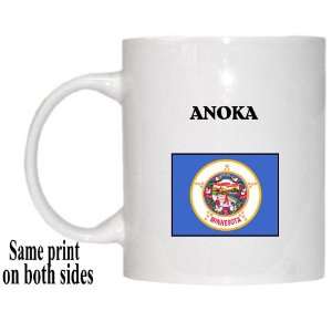  US State Flag   ANOKA, Minnesota (MN) Mug 