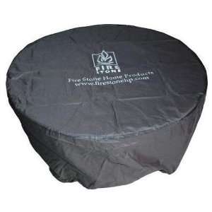   Round Black Vinyl Cover for Aztec, Glass 42 and Chat Table Patio