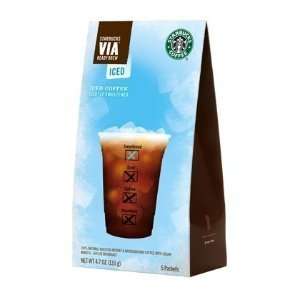 Starbucks VIA Iced Coffee by Starbucks Grocery & Gourmet Food