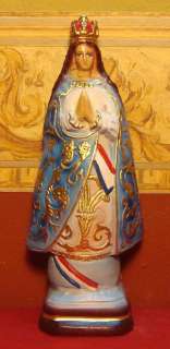 Virgin Virgen de Caacupe Paraguay Statue Imagen Maria  
