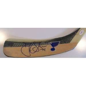   Oshie Signed Stick   Tj . Jsa Coa Real 