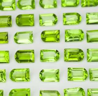 ViPSCOLLECTION 19ct WHOLESALE LOT 33 CALIBRATED PERIDOT  